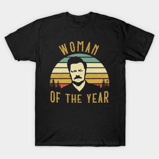 Funny Sayings Quotes Woman of The Year T-Shirt